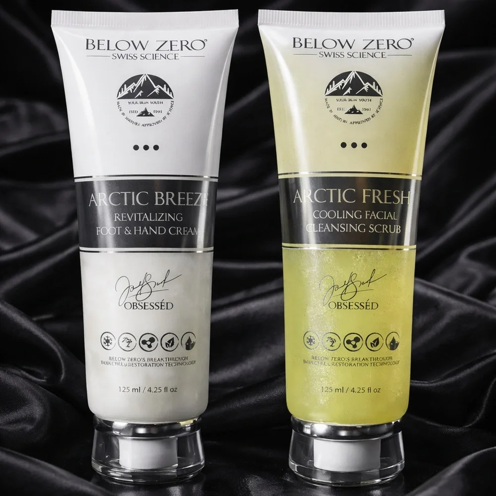Below Zero‎ Swiss Science Arctic Breeze + Arctic Fresh Skincare Set